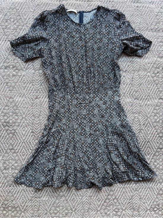 Sessun Dresses & Skirts - Sessùn Lucie Dance Dress Floral Ruffle Mini Puff Sleeve Size Large